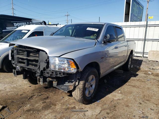 1C6RR7LT4KS505145 - 2019 RAM 1500 CLASS SLT SILVER photo 1