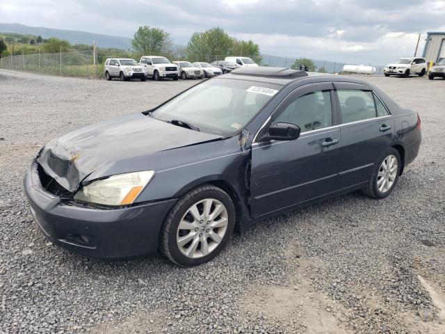 1HGCM66527A036088 - 2007 HONDA ACCORD EX GRAY photo 1