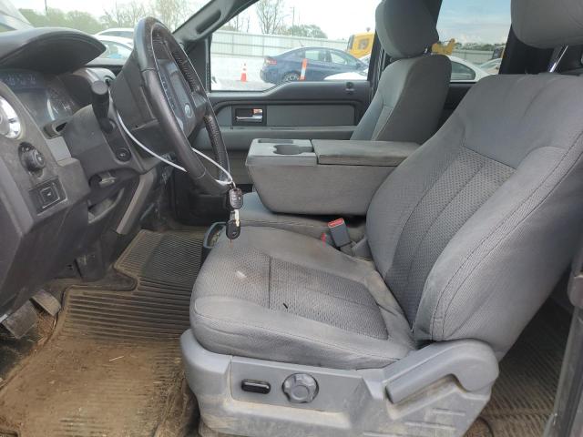 1FTFX1ET6CFA93834 - 2012 FORD F150 SUPER CAB GRAY photo 7