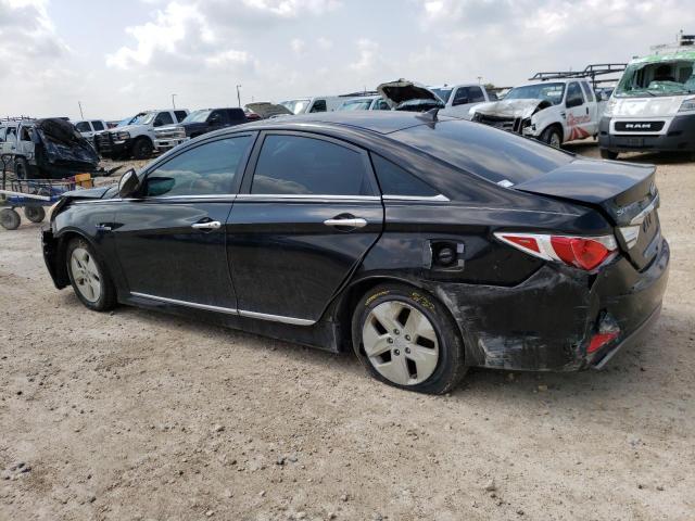 KMHEC4A48BA006496 - 2011 HYUNDAI SONATA HYBRID BLACK photo 2