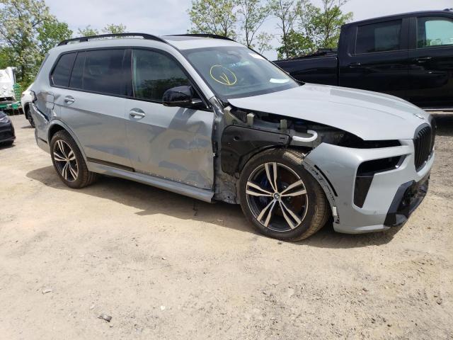 5UX33EM04P9P19011 - 2023 BMW X7 M60I GRAY photo 4
