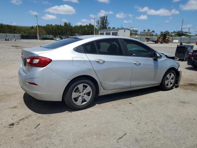 1G1BC5SMXJ7187102 - 2018 CHEVROLET CRUZE LS SILVER photo 3