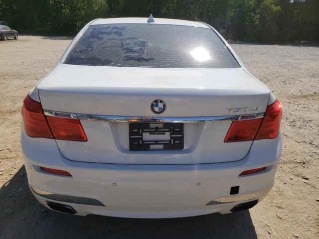 WBAKC8C54AC430696 - 2010 BMW 750 LI XDRIVE WHITE photo 6