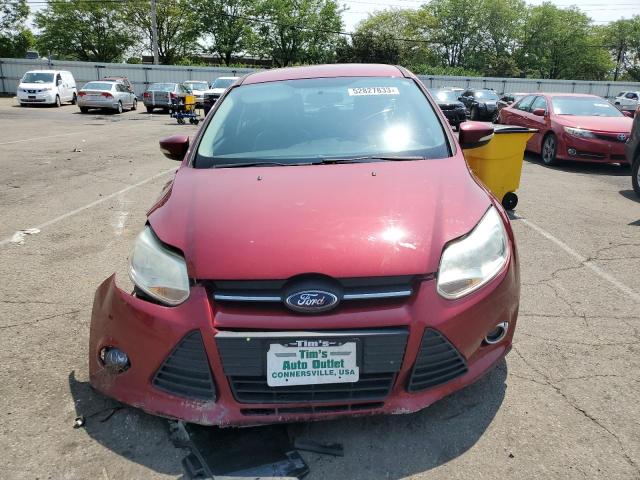 1FADP3K20EL206475 - 2014 FORD FOCUS SE RED photo 5