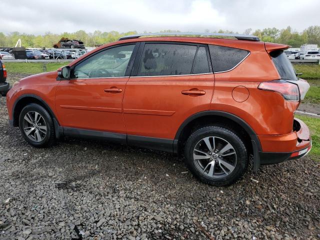 JTMRFREV3GJ096774 - 2016 TOYOTA RAV4 XLE ORANGE photo 2