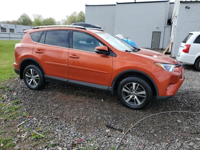 JTMRFREV3GJ096774 - 2016 TOYOTA RAV4 XLE ORANGE photo 4