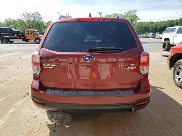 JF2SJABC6HH415549 - 2017 SUBARU FORESTER 2.5I RED photo 6