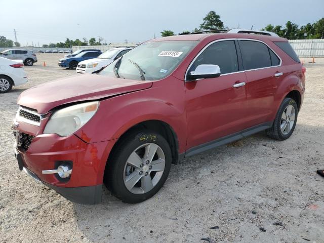 2GNALFEK3D6255349 - 2013 CHEVROLET EQUINOX LTZ RED photo 1