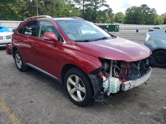 2T2BK1BA0AC078859 - 2010 LEXUS RX 350 RED photo 4