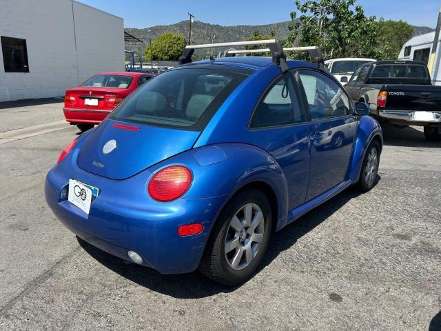 3VWDD21C32M457103 - 2002 VOLKSWAGEN NEW BEETLE GLX 蓝色 照片 4