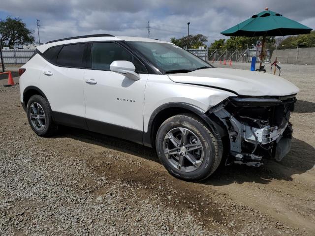 3GNKBCR44PS218317 - 2023 CHEVROLET BLAZER 2LT WHITE photo 4