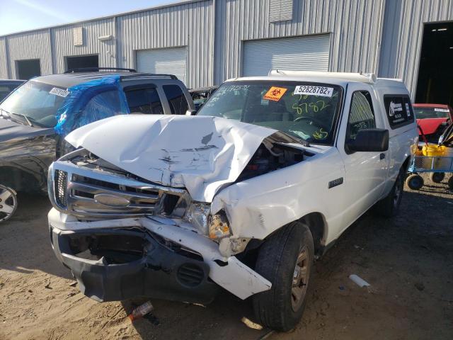 1FTYR10DX9PA41497 - 2009 FORD RANGER WHITE photo 2