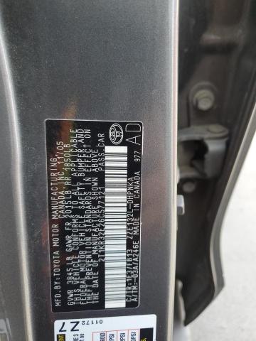 2T1KR32E26C577121 - 2006 TOYOTA COROLLA MA XR GRAY photo 12