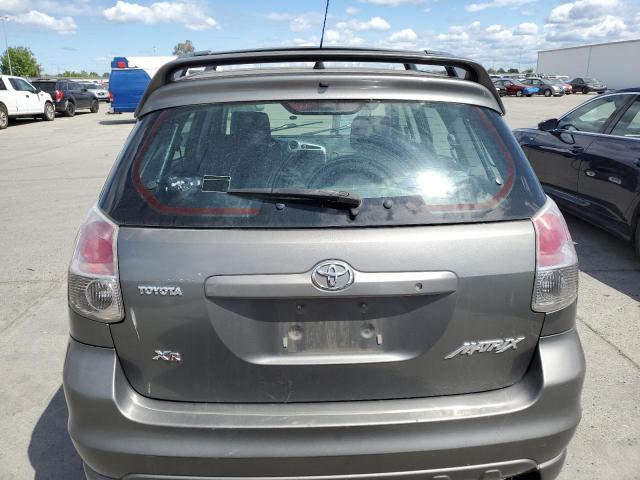 2T1KR32E26C577121 - 2006 TOYOTA COROLLA MA XR GRAY photo 6