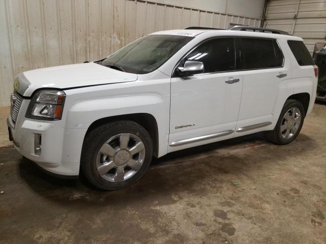 2GKFLUE38F6434666 - 2015 GMC TERRAIN DENALI WHITE photo 1