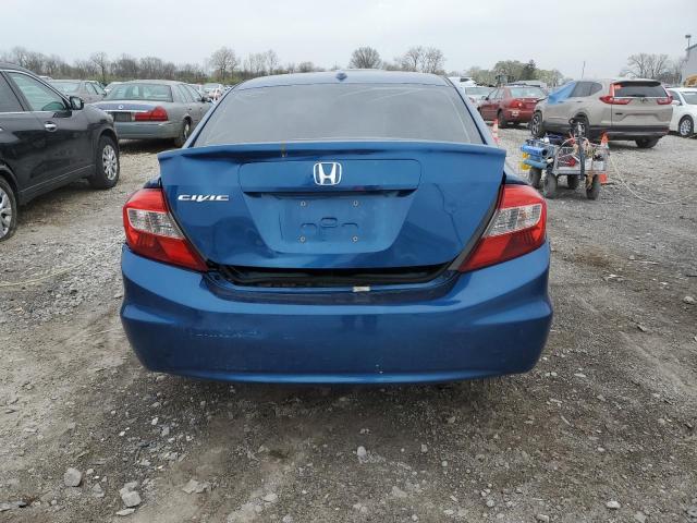 19XFB2F96CE365347 - 2012 HONDA CIVIC EXL BLUE photo 6