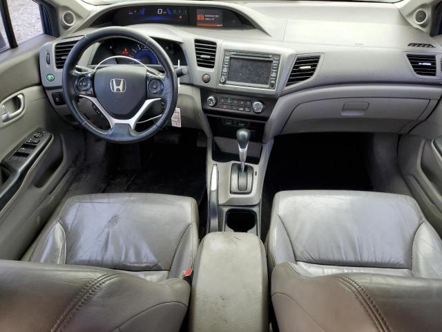 19XFB2F96CE365347 - 2012 HONDA CIVIC EXL BLUE photo 8