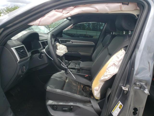 1V2JE2CA3NC208786 - 2022 VOLKSWAGEN ATLAS CROS SE გრაფიტი ფოტო 7