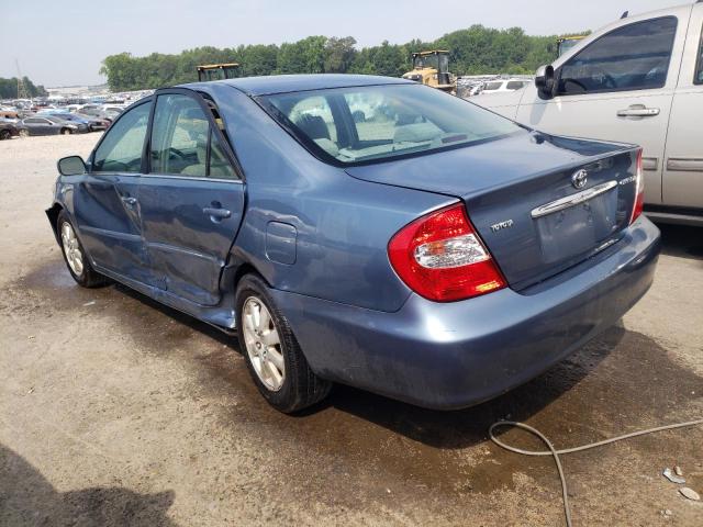 4T1BE32K94U930287 - 2004 TOYOTA CAMRY LE BLUE photo 2