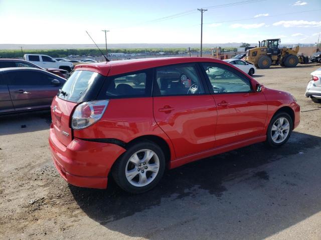 2T1KR32EX8C691046 - 2008 TOYOTA COROLLA MA XR RED photo 3