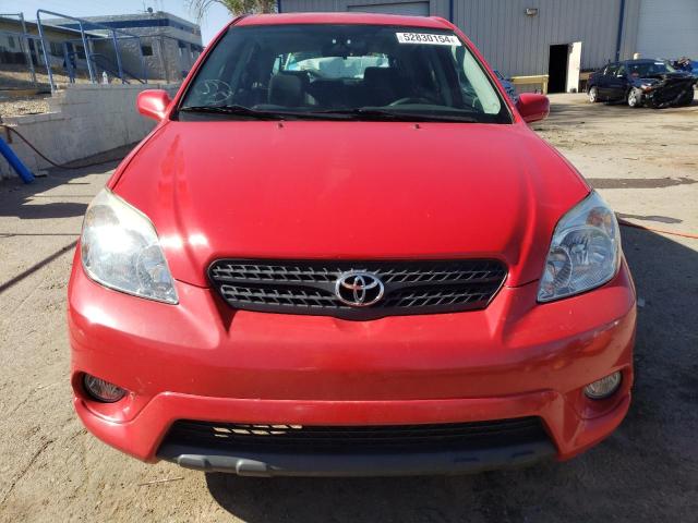 2T1KR32EX8C691046 - 2008 TOYOTA COROLLA MA XR RED photo 5