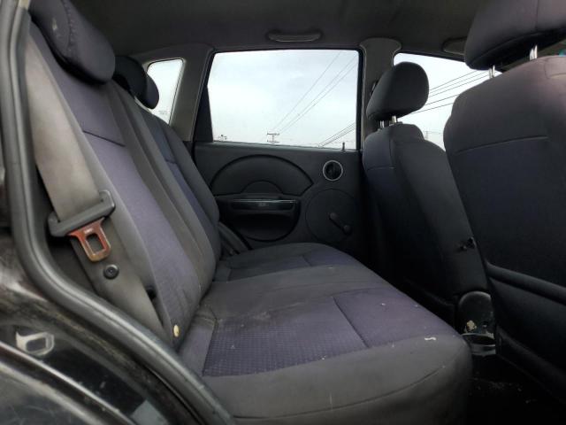 KL1TD666X7B763715 - 2007 CHEVROLET AVEO BASE 黑色 照片 11