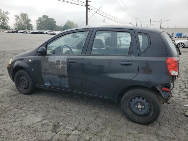 KL1TD666X7B763715 - 2007 CHEVROLET AVEO BASE 黑色 照片 2