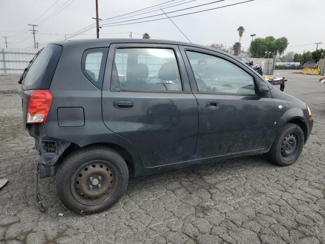 KL1TD666X7B763715 - 2007 CHEVROLET AVEO BASE 黑色 照片 3