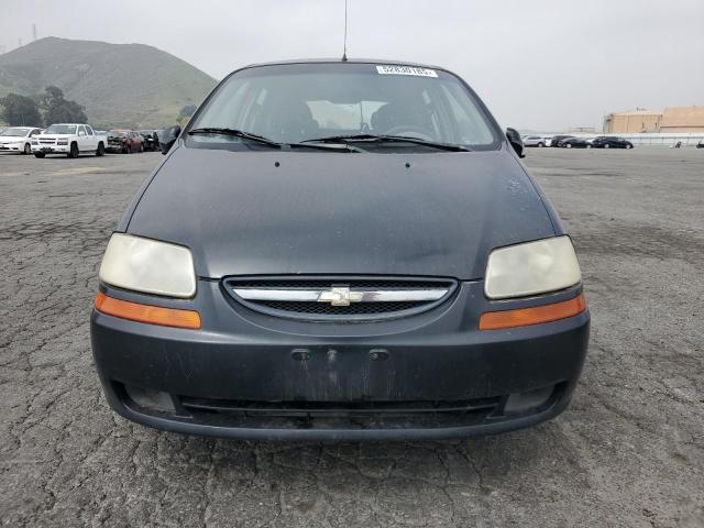 KL1TD666X7B763715 - 2007 CHEVROLET AVEO BASE 黑色 照片 5