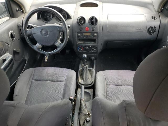 KL1TD666X7B763715 - 2007 CHEVROLET AVEO BASE 黑色 照片 8