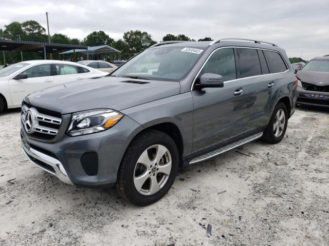 4JGDF6EE9KB234342 - 2019 MERCEDES-BENZ GLS 450 4MATIC GRAY photo 1