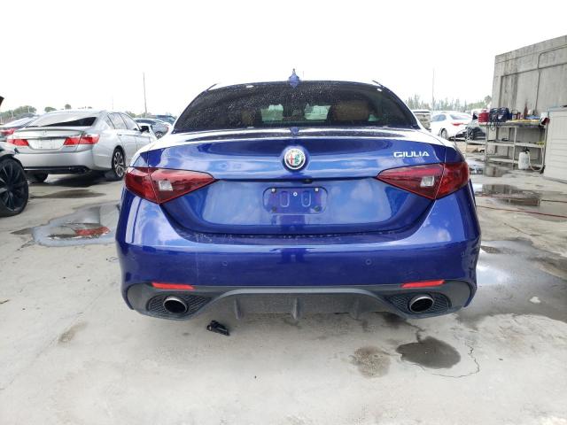 ZARFAMAN8L7625885 - 2020 ALFA ROMEO GIULIA BLUE photo 6