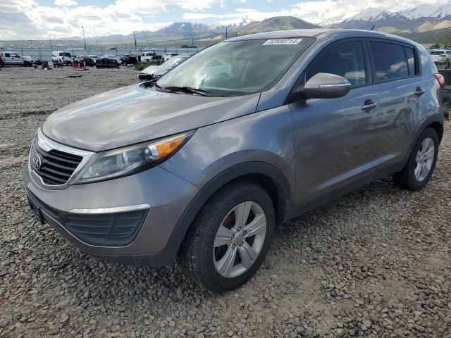 KNDPB3A20D7410451 - 2013 KIA SPORTAGE BASE GRAY photo 1