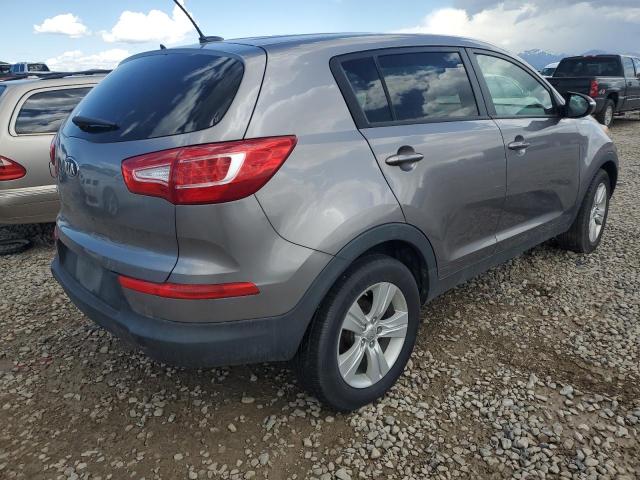 KNDPB3A20D7410451 - 2013 KIA SPORTAGE BASE GRAY photo 3