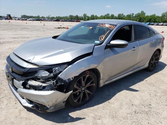 19XFC2F85LE209398 - 2020 HONDA CIVIC SPORT 银色 照片 1
