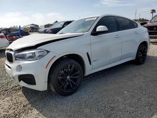 5UXKU0C36H0G68031 - 2017 BMW X6 SDRIVE35I WHITE photo 1