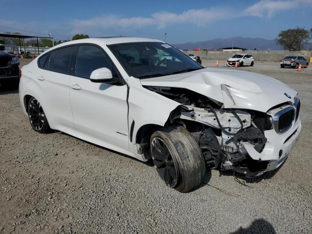 5UXKU0C36H0G68031 - 2017 BMW X6 SDRIVE35I WHITE photo 4