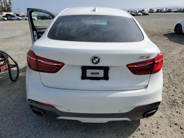 5UXKU0C36H0G68031 - 2017 BMW X6 SDRIVE35I WHITE photo 6