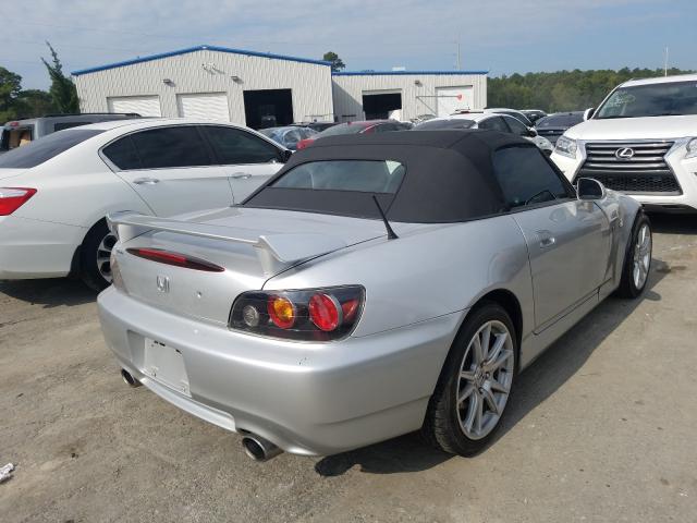 JHMAP21414T004395 - 2004 HONDA S2000 SILVER photo 4