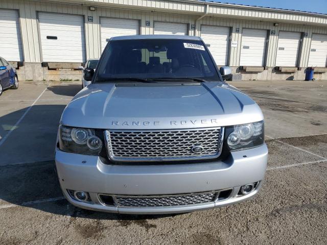 SALMP1E43CA385401 - 2012 LAND ROVER RANGE ROVER AUTOBIOGRAPHY SILVER photo 5