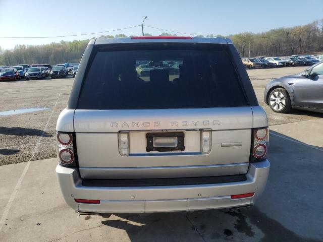 SALMP1E43CA385401 - 2012 LAND ROVER RANGE ROVER AUTOBIOGRAPHY SILVER photo 6