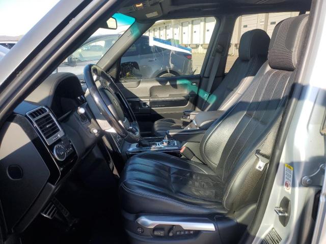 SALMP1E43CA385401 - 2012 LAND ROVER RANGE ROVER AUTOBIOGRAPHY SILVER photo 7