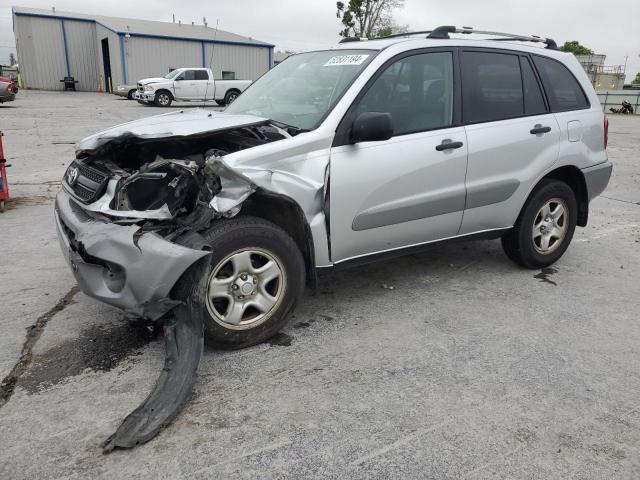 JTEGD20V650057753 - 2005 TOYOTA RAV4 SILVER photo 1