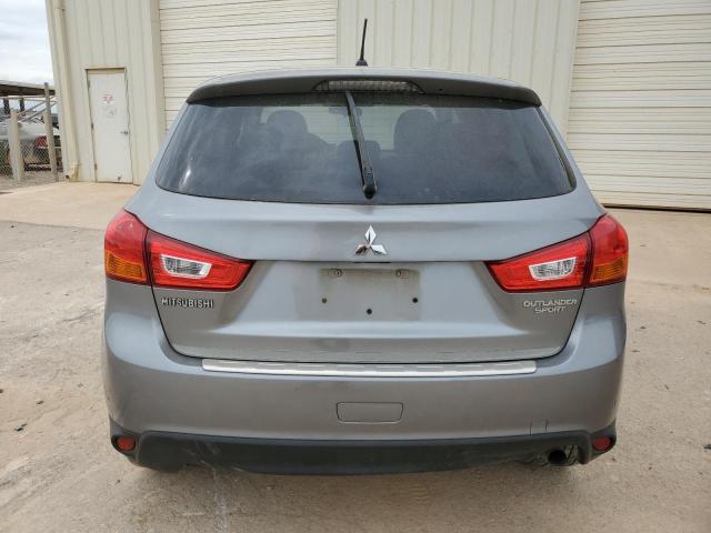 4A4AP3AU1FE048453 - 2015 MITSUBISHI OUTLANDER ES GRAY photo 6