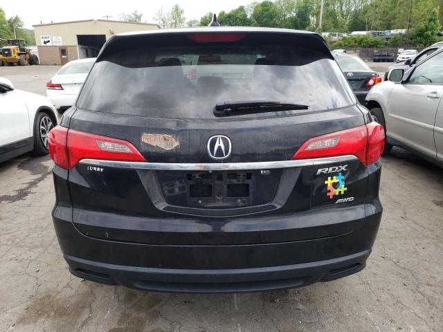 5J8TB4H54DL022975 - 2013 ACURA RDX TECHNOLOGY BLACK photo 6