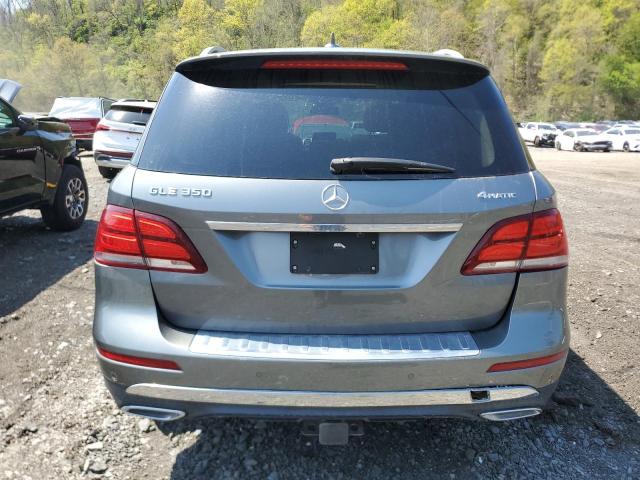 4JGDA5HB9JB011288 - 2018 MERCEDES-BENZ GLE 350 4MATIC GRAY photo 6