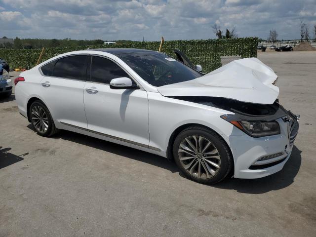 KMHGN4JE9GU132545 - 2016 HYUNDAI GENESIS 3.8L WHITE photo 4