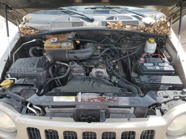 1J4GL48K74W328631 - 2004 JEEP LIBERTY SPORT TAN photo 12