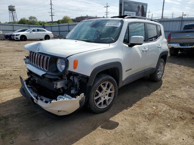 ZACNJBBB7LPL85517 - 2020 JEEP RENEGADE LATITUDE WHITE photo 1