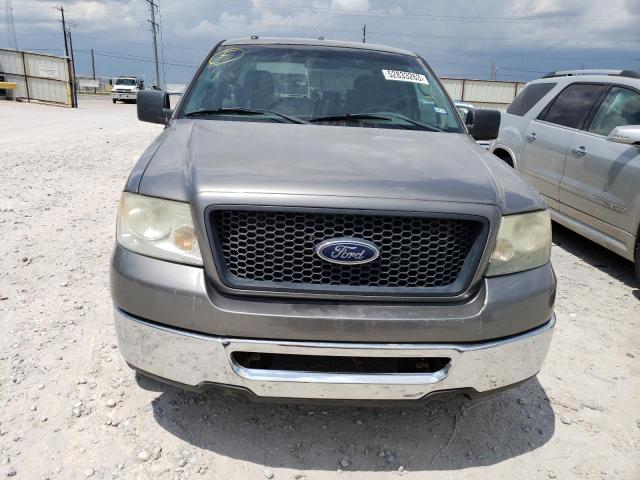 1FTRX12W86KA93373 - 2006 FORD F150 GRAY photo 5